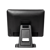 HBAPos Precio de Venta Directa de Fábrica Monitor Táctil Capacitivo de 15 Pulgadas Sistema POS Todo en Uno