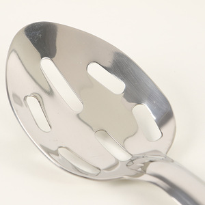 Đa Bếp Nấu Ăn Đồ Dùng Thép Không Gỉ Đục Lỗ Chảo Rán Skimmer Colander Drain Spoon Lọc Nước <span class=keywords><strong>Ladle</strong></span> - Product Image 5
