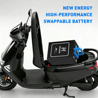 HelloSwap Cyclomoteur Électrique Réactif pour Livraison Scooter Moto Électrique