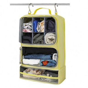 Sac de rangement suspendu pour voyage, organisateur de placard portable, sac de rangement suspendu pour valise - Product Image 2