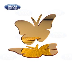 Renkli Akrilik Ayna Levha 1220x2440mm Özel Lazer Kesim Altın Pembe Gül Altın Ayna Akrilik Panel Duvar Dekorasyonu İçin - Product Image 5