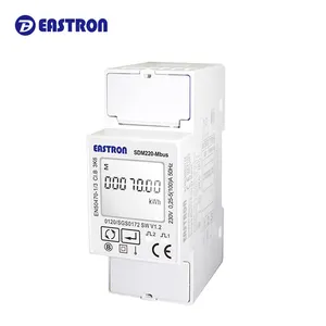 EASTRON SDM220-Mbus Din R\ Ail มิเตอร์วัดค่าพลังงานไฟฟ้า,RS485 Mbus สำหรับ PV Solar ที่ได้รับการอนุมัติระดับกลาง