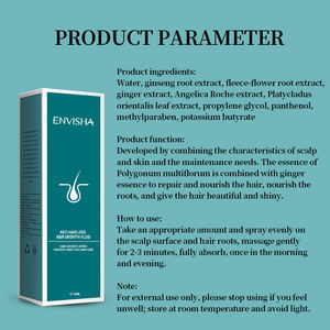 Tratamiento profesional para el cabello para hombres y <span class=keywords><strong>mujeres</strong></span>, suero para la pérdida y el crecimiento del cabello con Spray de jengibre, extrafuerte, uso diario - Product Image 5