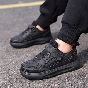 <span class=keywords><strong>Zapatillas</strong></span> Deportivas Negras Cómodas para Niños Cema para la Escuela, Calzado Deportivo de Moda al por Mayor para Adolescentes, Niños y Niñas, Último Modelo de Calzado Informal para Niños - Product Image 3