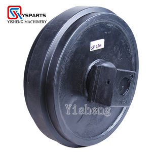 Part Undercarriage Excavator Kualitas OEM SH200 SH220 SH300, Roda <span class=keywords><strong>Idler</strong></span> Depan, Roda <span class=keywords><strong>Idler</strong></span> Track <span class=keywords><strong>KRA1198</strong></span> KBA0877 C8A0173 - Product Image 2