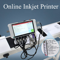 Goede Kwaliteit Eten En Drinken Toepasselijke Industrieën 7Inch Touchscreen Online Tij Inkjetprinter