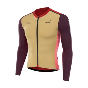 Professional custom pro racing cycling jersey long sleeve bike clothes with customized sample order