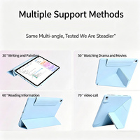 Étui de protection anti-rayures pour iPad Pro 2025 2024, étui magnétique robuste avec boucle en Y pour iPad Air 3, coque de tablette pour iPad Mini 6