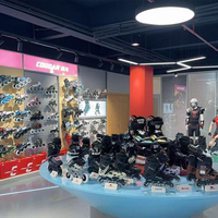 Équipement de patinage urbain pour skateurs professionnels, roues en PU haute résistance à l'usure, cadre en aluminium CNC intégré anti-basculement, patins