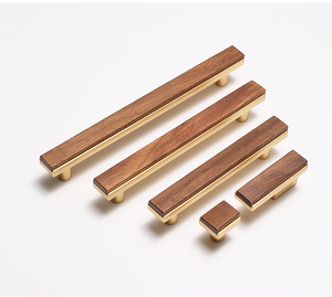 Có Thể Điều Chỉnh Kẽm Hợp Kim Óc Chó Gỗ Kéo Xử Lý Brass Chải Ngọc Trai Màu Xám Tủ Tủ Tủ Bếp Phòng Ngủ Tay Nắm Cửa - Product Image 3