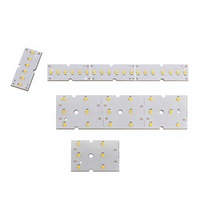 Module de carte de circuit imprimé en aluminium LED, panneau lumineux LED à CRI élevé, source de lumière linéaire personnalisée pour l'éclairage commercial