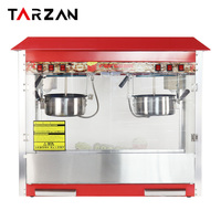 Machine à Popcorn Professionnelle Électrique en Acier Inoxydable, Grande Vente