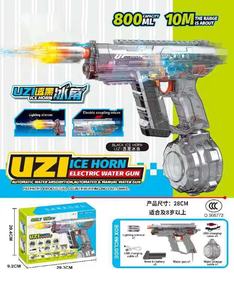 ปืนฉีดน้ำไฟฟ้า UZI ปืนฉีดน้ำอัตโนมัติ ปืนของเล่นไฟฟ้าที่แรงที่สุด พร้อมฝาครอบปืน ของเล่นเกมยิงปืนกลางแจ้ง - Product Image 2