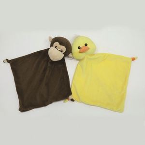 New Design Cartoon Animal Image Bear Plush Toy Holding Blanket Kawaii Toys For Kids Baby - Product Image 3