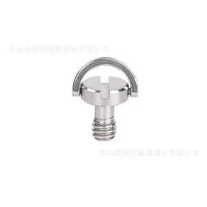 แผ่นยึดกล้องแบบปลดเร็ว C-Ring สแตนเลสสตีล ขนาด 1/4 นิ้ว สำหรับขาตั้งกล้อง ฐานเกลียว 14 มม. 6 มม. - Product Image 5