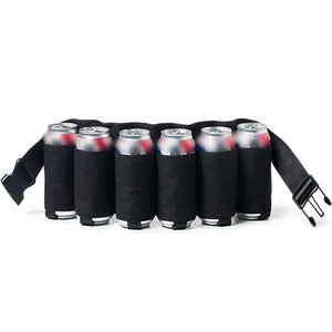 Sac Banane de Rangement pour Bière à 6 Poches, Camouflage, pour 6 Canettes, Léger et Portable, Porte-Bière Ceinture - Product Image 3