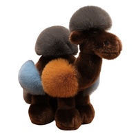 Adorable Peluche Chameau de Simulation, Compagnon de Table et Décoration