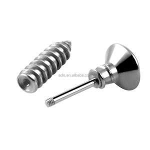 Edelstahl Mode Körper Piercing Schmuck Sexspielzeug Unisex Ohrringe Schrauben form Ohr Knorpel - Product Image 3