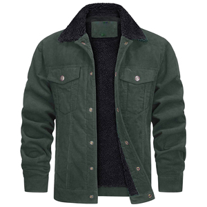 Shinesia Hommes Casual Sherpa <span class=keywords><strong>Chasse</strong></span> <span class=keywords><strong>Veste</strong></span> Homme Polaire Vintage Flanelle Fabricant Personnalisé Hiver <span class=keywords><strong>Velours</strong></span> <span class=keywords><strong>Côtelé</strong></span> Hommes <span class=keywords><strong>Veste</strong></span> - Product Image 3