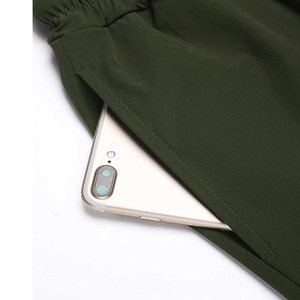 Pantalones cortos ligeros de poliéster 100% con logotipo personalizado para correr en el gimnasio, ropa deportiva para hombre - Product Image 4