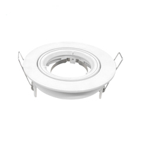 Vente en gros de module LED en aluminium boîtier de spot projecteur cadre de downlight Gu10 Mr16 montage de downlight support de downlight encastré