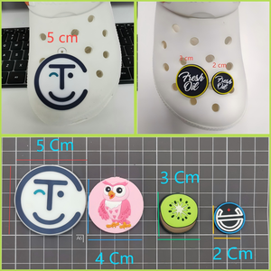 Accessoires 2D personnalisés en gros, style Y2K, pour chaussures Dutch Bros, décorations numérotées, breloques Unicom pour enfants - Product Image 6