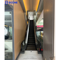 Escalator commercial de haute qualité fabriqué en Chine, fonctionnement silencieux, vitesse nominale de 0,5 à 1,0 m/s