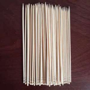 Jiale Wooden <b>Toothpicks</b> 100 200 Pieces For Fruit Food Skewers Barbecue Use - Product Image 3