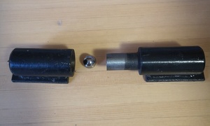 OUYA - Bisagras Resistentes <span class=keywords><strong>para</strong></span> Puerta <span class=keywords><strong>de</strong></span> Hierro con Cierre Automático, Pintura Negra Moderna - Product Image 2
