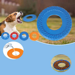 Disques volants écologiques de haute qualité, épais, durables et modernes en TPR pour l'entraînement des animaux de compagnie, résistants aux morsures, jouets sportifs pour chiens - Product Image 3