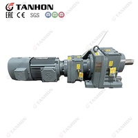 Réducteur de vitesse TANHON à double étage R67R37, unité de réduction YDEJ, moteur multi-vitesses, rapport 750, montage M5