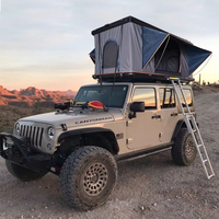 Tente de toit de voiture en aluminium à installation rapide, tente portable à coque rigide pour SUV, tente d'aventure en plein air, tente de voyage à coque rigide