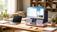 Hub de divertissement extérieur haut de gamme 27 pouces tout-en-un avec lecteur karaoké Android 14, batterie grande capacité et 2 microphones sans fil