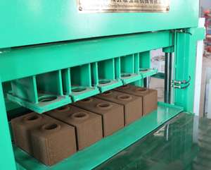 Günstiger Preis HBY5-10 chinesische voll automatische Fertiger Ton Inter lock Ziegel Block Herstellung Maschine Produktions linie Werk in Malaysia Uganda - Product Image 5