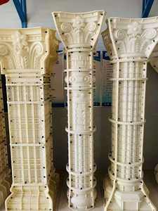Sıcak satış roma sütunu sütun kalıp beton plastik enjeksiyon yapılan çin kare silikon malzeme üst ürün kategorisi - Product Image 4