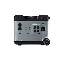 Centrale Électrique Portable LiFePO4 MPPT 5000 Cycles de Vie, 4000W 5120Wh 53KG, Modèle Multi-Entrées P300-P5000E PRO pour la Maison