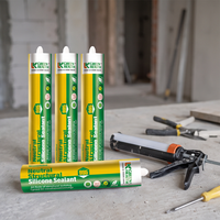Scellant silicone 995, monocomposant, colle structurelle pour vitrage, pierre, marbre, aluminium, façades de bâtiments