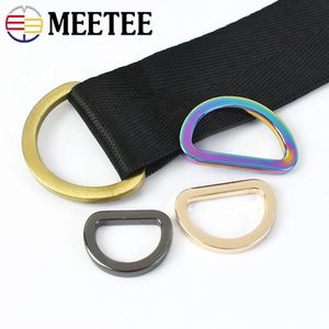 Meetee KY503 16-38Mm Metal Aansluiten <span class=keywords><strong>Ring</strong></span> Voor Lederen Bandjes Handtas Hardware Accessoires Purse Chain <span class=keywords><strong>Flat</strong></span> <span class=keywords><strong>D</strong></span> <span class=keywords><strong>Ring</strong></span> gesp - Product Image 6