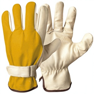 Premium Cowhide Leather Safety <b>Driver</b> <b>Gloves</b> Flexible Breathable Tear-Resistant Durable Smooth Texture Customizable Thickness - Product Image 4