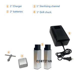 Orthopedische geëxtrudeerde boor Elektrische botboor voor traumoperatie Autoclaveerbaar orthopedisch veterinaire instrument - Product Image 4