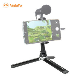 Trépied de bureau professionnel tout en métal avec filetage 1/4'' pour appareil photo Canon Sony <span class=keywords><strong>Fujifilm</strong></span> et tournage vidéo - Product Image 4