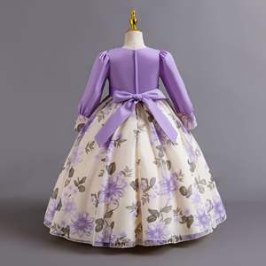 AC187 gaun panjang remaja perempuan, pakaian wisuda desain rok panjang, gaun pesta pernikahan <span class=keywords><strong>Prom</strong></span> - Product Image 4