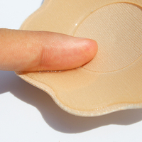 Couvre-mamelons réutilisables en forme de fleur ronde pour femmes sexy Couvre-mamelons éponge en silicone