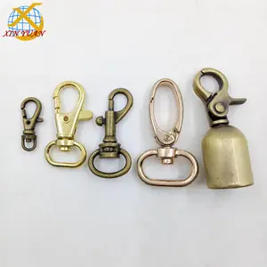 各种颜色和类型的包配件五金卡钩合金钥匙扣弹簧狗扣带铃扣包