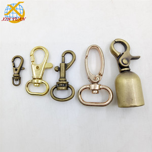 Accessoires de <span class=keywords><strong>sac</strong></span> à boutons de différentes couleurs Boucle de porte-clés en alliage Boucle de chien à ressort Boucle de cloche de ceinture pour sacs - Product Image 1