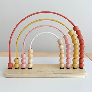 Ábaco de Matemáticas para Niños, Soporte para Ábaco de Cuatro Posiciones y Cuatro Colores, Herramientas de Educación Temprana - Product Image 3
