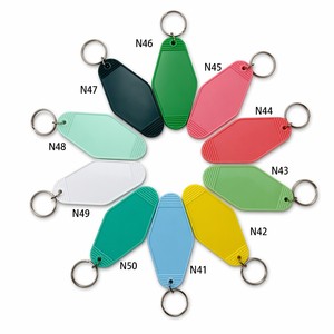 Lot de porte-clés rustiques pour hôtel/motel, porte-clés vierges vintage en plastique pour souvenirs, Airbnb, et propriétaires d'hôtels - Product Image 3