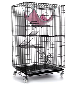 Nieuw Ontwerp Roestvrijstalen Grote Meerlaagse Kattenkooi Indoor Grote Kattenkooien Voor Huisdieren - Product Image 5