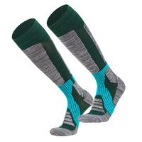 Mingjun Sports d'hiver de plein air Chaussettes en laine mérinos Cross-Border Crew High Hiking and Ski Chaussettes chaudes Épaissie Full Terry Material