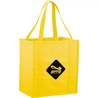 Sacs d'épicerie non tissés à coudre extra-larges Sac fourre-tout réutilisable non tissé écologique et robuste